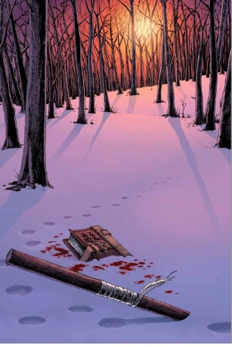 COMIC TEENAGE MUTANT NINJA TURTLES THE LAST RONIN SANGRE EN LA NIEVE 4A-Mangas Kamite-Mangas Kamite-Akibara Xpress