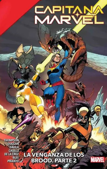 COMIC X-MEN/CAPTAIN MARVEL: REVENGE OF THE BROOD VOL.02 (PORTADA CONNECTING CON VOL.1)-Comics-PANINI-Akibara Xpress