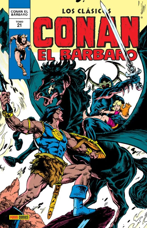 LOS CLASICOS DE CONAN EL BARBARO VOL.21