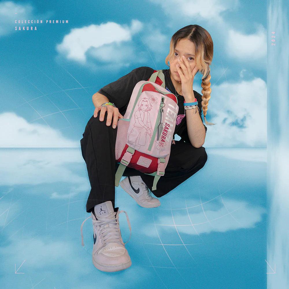 CROSS BODY NARUTO TEAM 7 SAKURA-Mochilas/Loncheras-Yadatex-Akibara Xpress