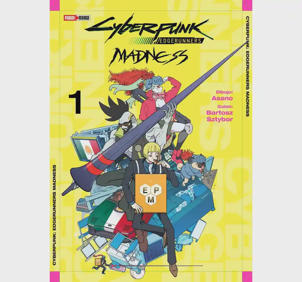 CYBERPUNK VARIANT COVER N.1-Mangas Panini-PANINI-Akibara Xpress