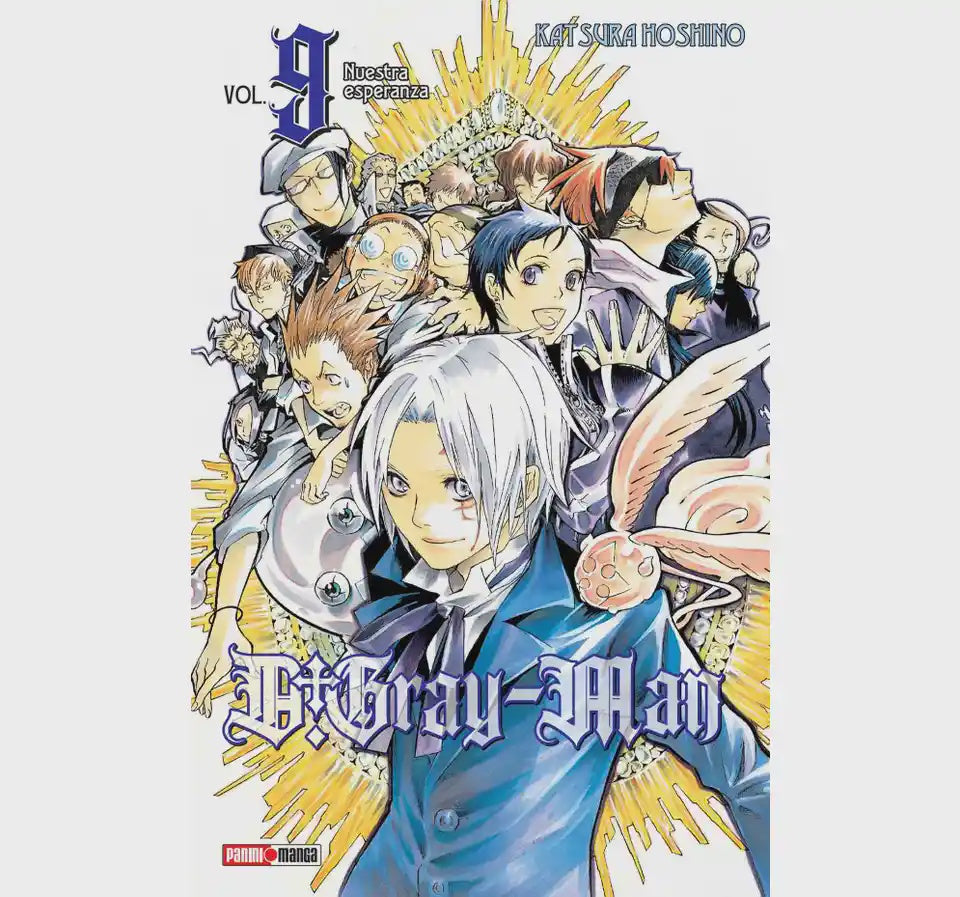 D.Gray Man N.9-Mangas Panini-PANINI-Akibara Xpress