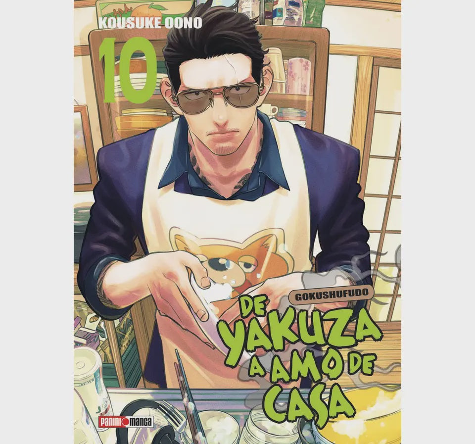 DE YAKUZA A AMO DE CASA N.10-Mangas Panini-PANINI-Akibara Xpress