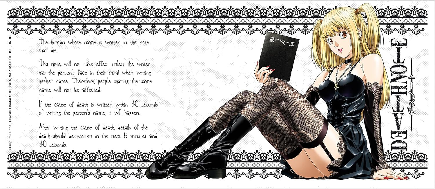 DEATH NOTE TAZA 320 ML MISA SUBLI-Tazas-ABYSTYLE-Akibara Xpress
