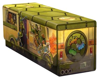 DECK CASE: ARKHIVE 400+ STANDARD SIZE XENOSKIN TEENAGE MUTANT NINJA TURTLES TURTLES VAN-TCG-ULTIMATE GUARD-Akibara Xpress