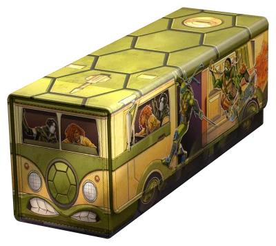 DECK CASE: ARKHIVE 400+ STANDARD SIZE XENOSKIN TEENAGE MUTANT NINJA TURTLES TURTLES VAN-TCG-ULTIMATE GUARD-Akibara Xpress