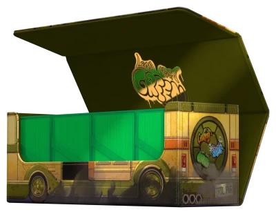 DECK CASE: ARKHIVE 400+ STANDARD SIZE XENOSKIN TEENAGE MUTANT NINJA TURTLES TURTLES VAN-TCG-ULTIMATE GUARD-Akibara Xpress