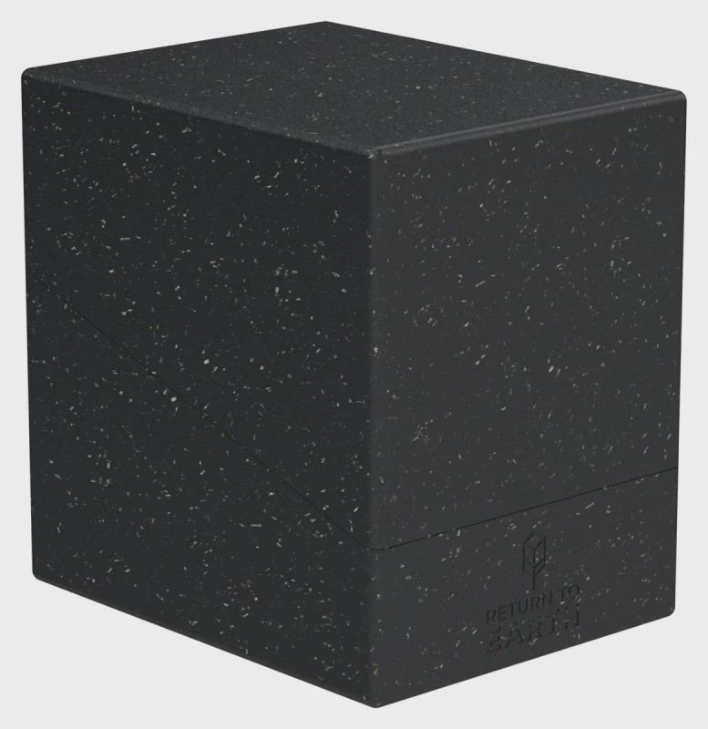 DECK CASE: BOULDER 133+ STANDARD SIZE RETURN TO EARTH- BLACK-TCG-COQUIHOBBY-Akibara Xpress