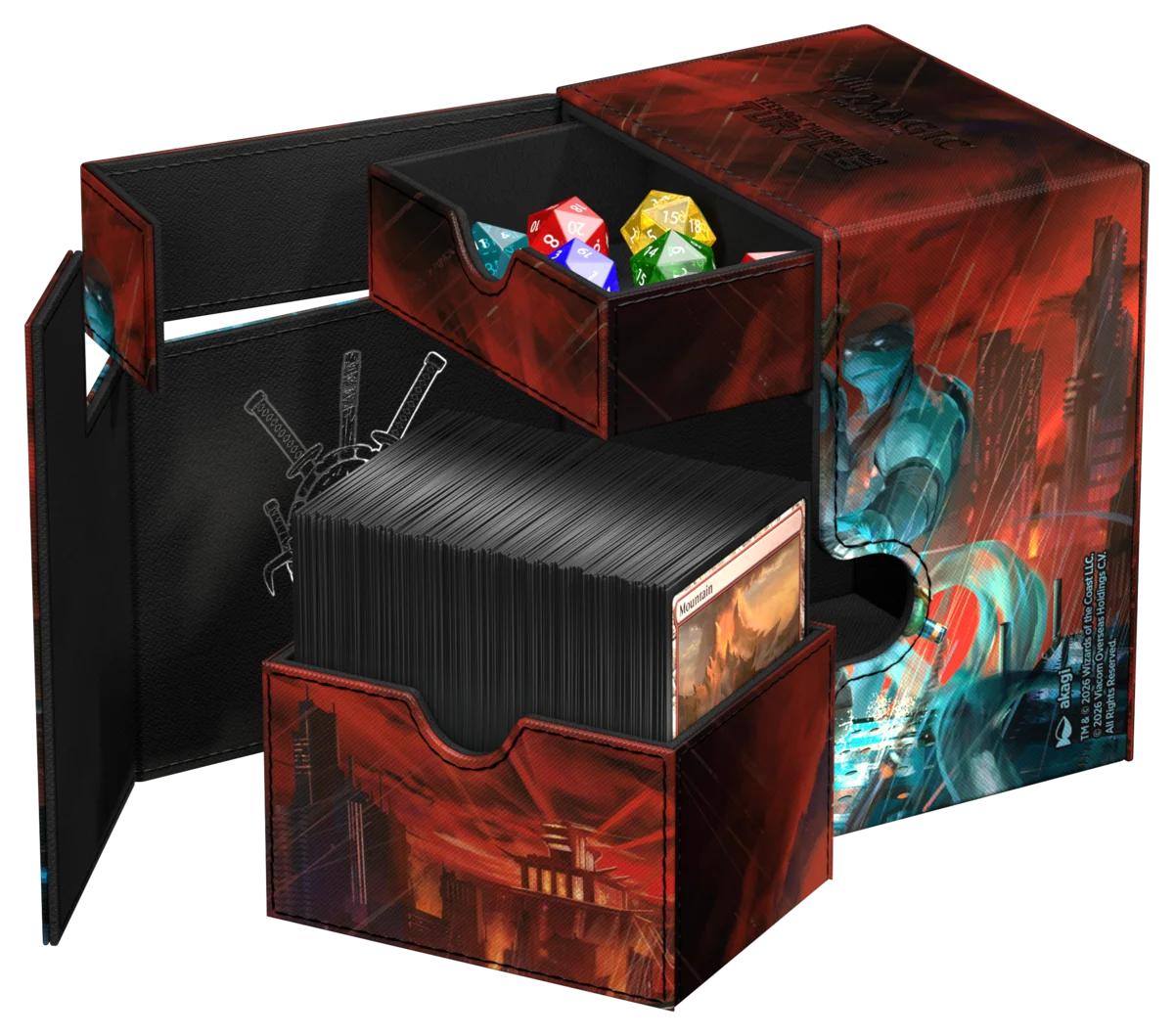 DECK CASE: FLIP'N'TRAY 133+ TEENAGE MUTANT NINJA TURTLES LAST RONIN-TCG-ULTIMATE GUARD-Akibara Xpress