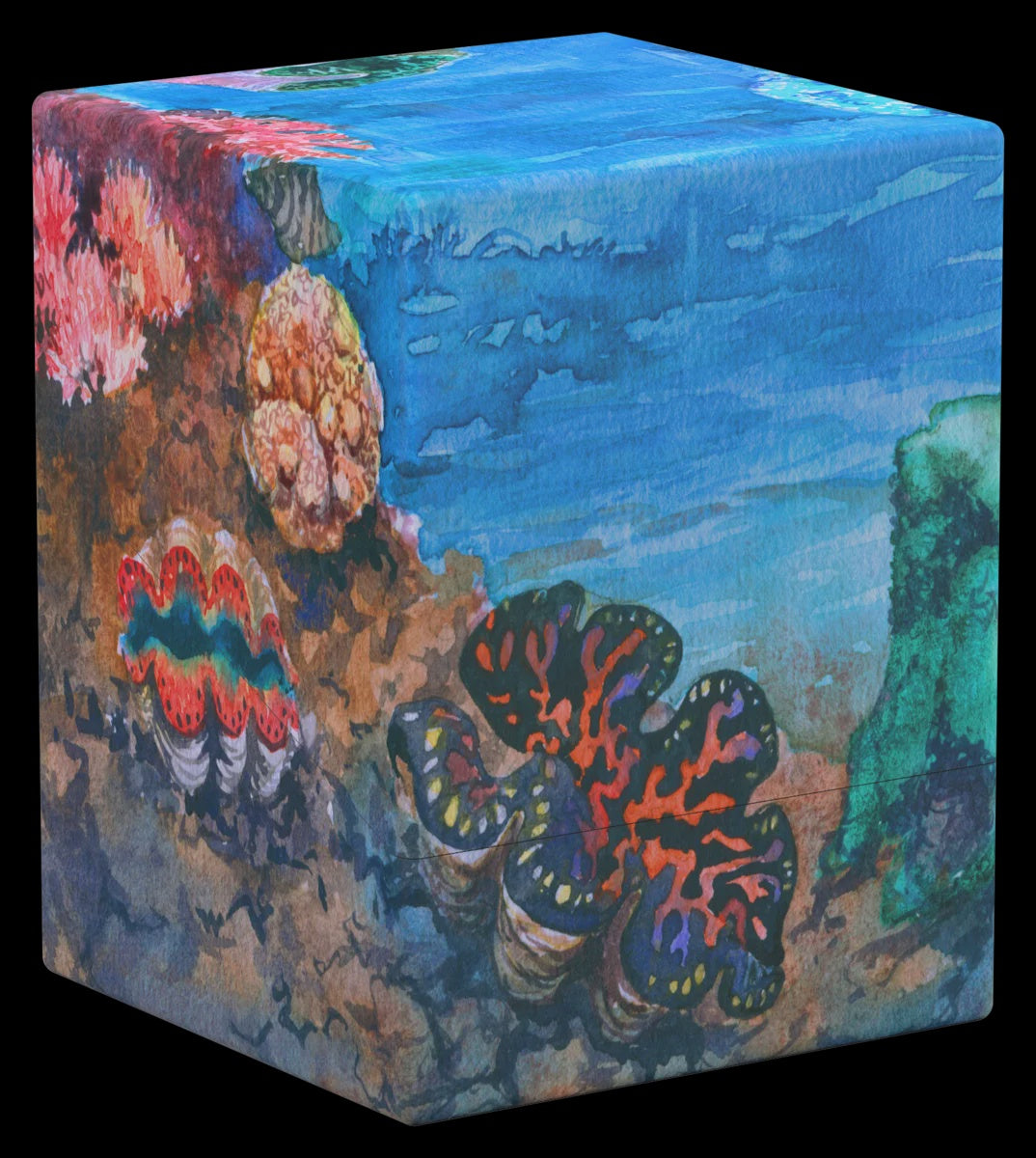 DECK CASE RTE BOULDER 100+ CORAL PLACES SEABLUE HUSH-TCG-ULTIMATE GUARD-Akibara Xpress
