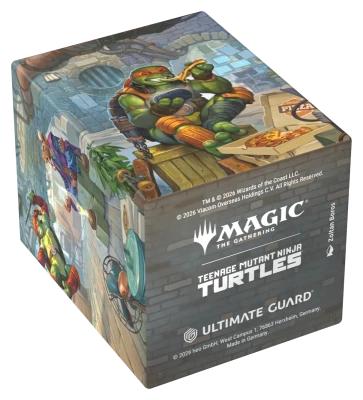 DECK CASE: RTE BOULDER 100+ TEENAGE MUTANT NINJA TURTLES TURTLE LAIR-TCG-ULTIMATE GUARD-Akibara Xpress
