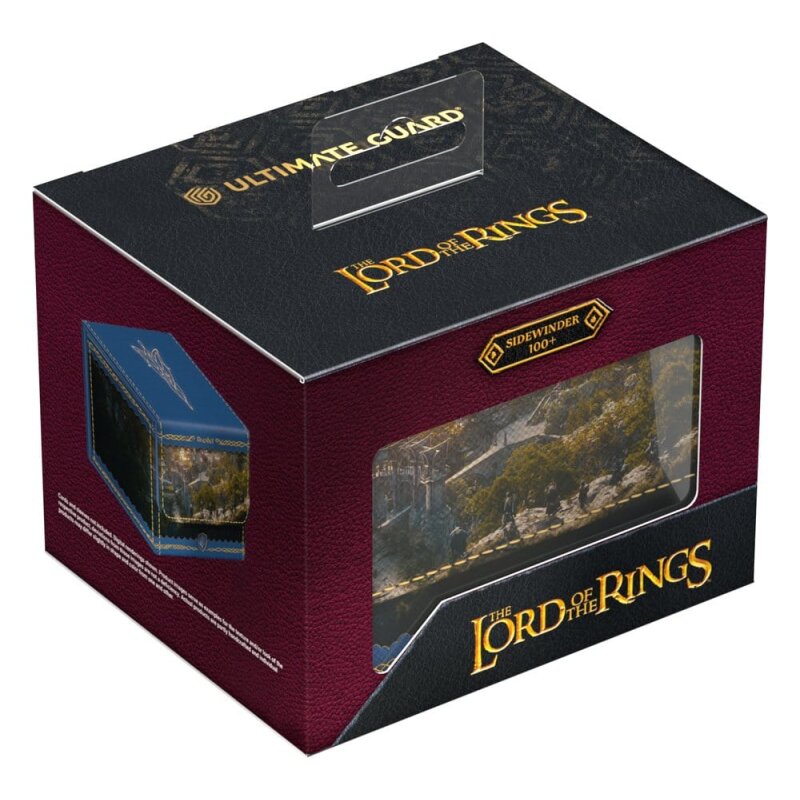 DECK CASE SIDEWINDER 100+ XENOSKIN LORD OF THE RINGS PLACES OF MIDDLE EARTH RIVENDELL-TCG-ULTIMATE GUARD-Akibara Xpress