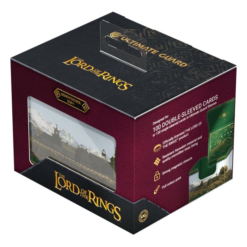 DECK CASE SIDEWINDER 100+ XENOSKIN LORD OF THE RINGS PLACES OF MIDDLE EARTH ROHAN-TCG-ULTIMATE GUARD-Akibara Xpress