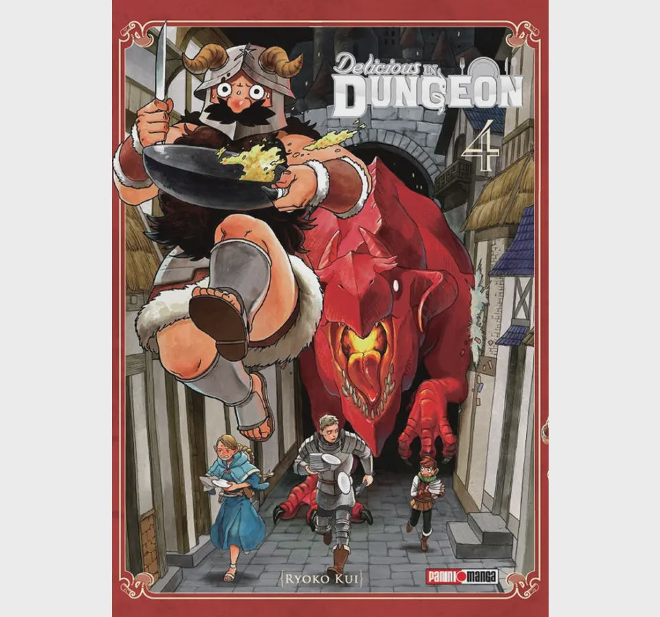 DELICIOUS IN DUNGEON N.4-Mangas Panini-PANINI-Akibara Xpress