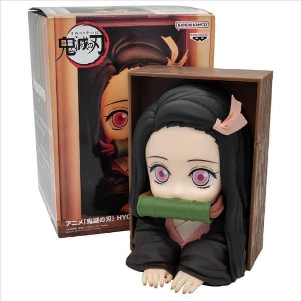 DEMON SLAYER KIMETSU NO YAIBA HYOKOFIG NEZUKO KAMADO-Figuras-BANPRESTO-Akibara Xpress