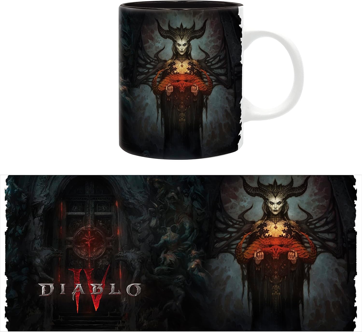 DIABLO TAZA 320 ML LILITH SUBLI WITH BOX-Tazas-ABYSTYLE-Akibara Xpress