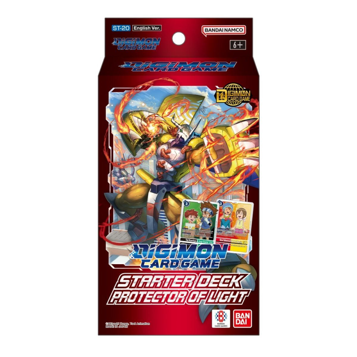 DIGIMON TCG: PROTECTOR OF LIGHT STARTER DECK (ST-20)-TCG-BANDAI-Akibara Xpress