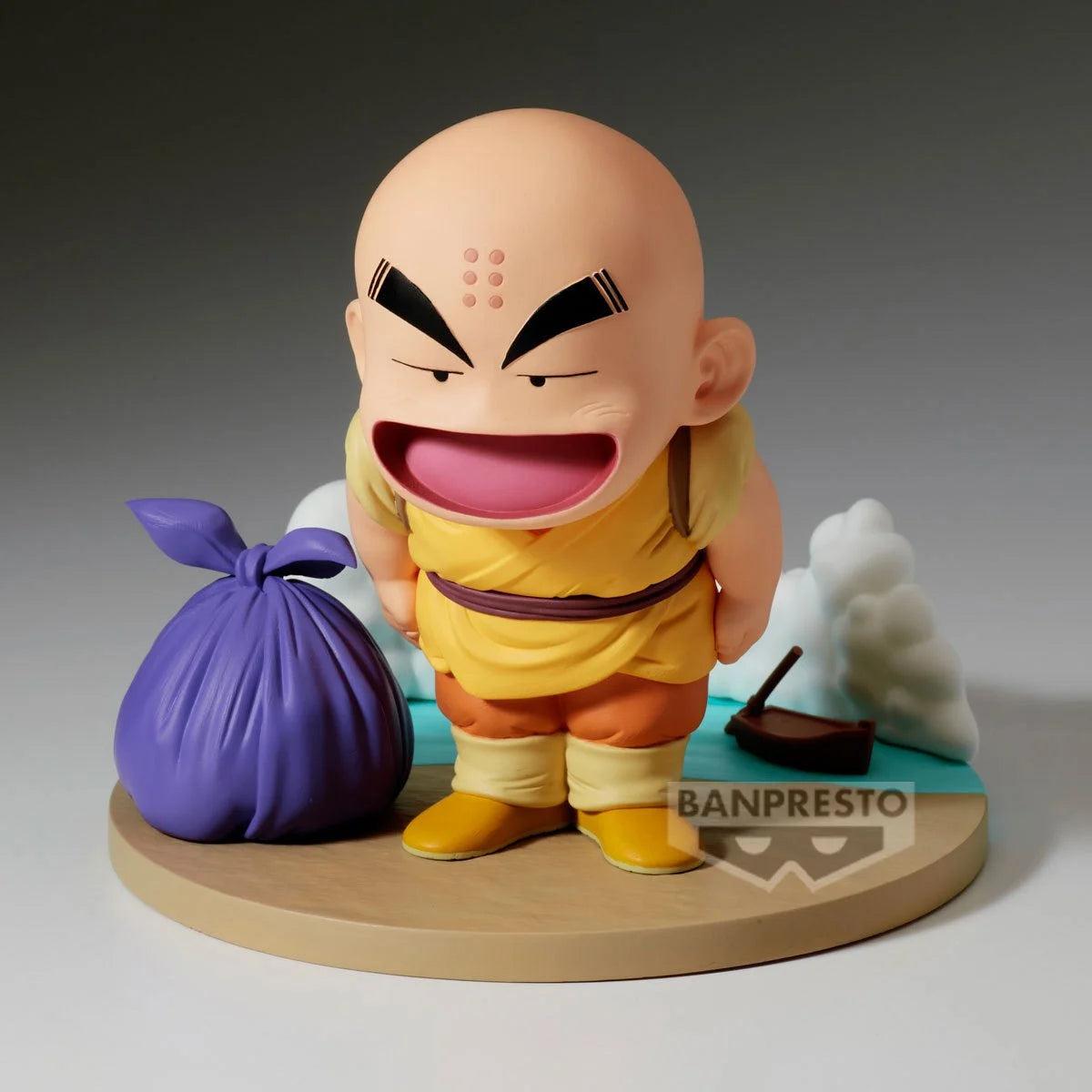 DRAGON BALL HISTORY BOX KRILLIN-Figuras-BANPRESTO-Akibara Xpress