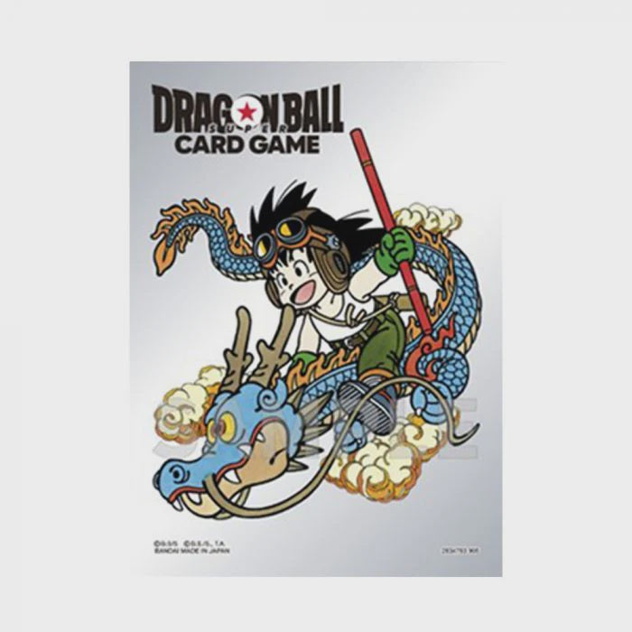 DRAGON BALL TCG FUSION WORLD OFFICIAL CARD SLEEVES MANGA COLLECTION SP SON GOKU AND SHENRON-TCG-BANDAI-Akibara Xpress