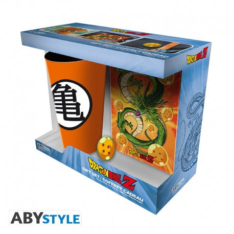 DRAGON BALL - XXL glass + Pin + Pocket Notebook "Dragon Ball"-Tazas-ABYSTYLE-Akibara Xpress