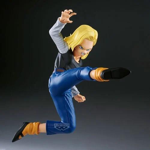 DRAGON BALL Z MATCH MAKERS ANDROID 18 VS MR SATAN (VS MIGHTY MASK)-Figuras-BANPRESTO-Akibara Xpress