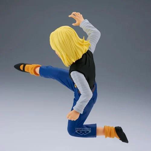 DRAGON BALL Z MATCH MAKERS ANDROID 18 VS MR SATAN (VS MIGHTY MASK)-Figuras-BANPRESTO-Akibara Xpress