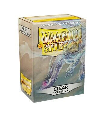 Dragon Shield Micas Standard- Classic Clear (100 ct)-TCG-DRAGON SHIELD-Akibara Xpress