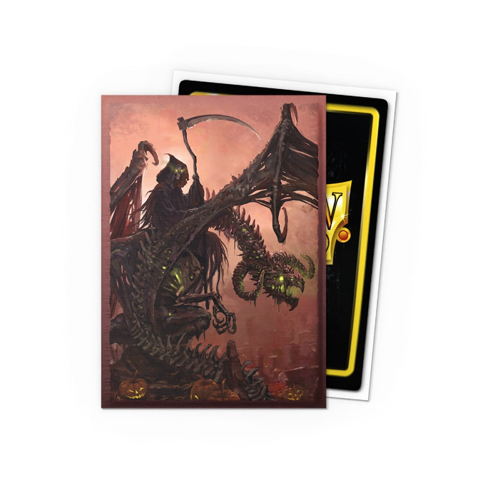 DRAGON SHIELD SLEEVES STANDARD- BRUSHED 'HALLOWEEN 2025' ART, LIMITED EDITION (100CT.)-TCG-DRAGON SHIELD-Akibara Xpress