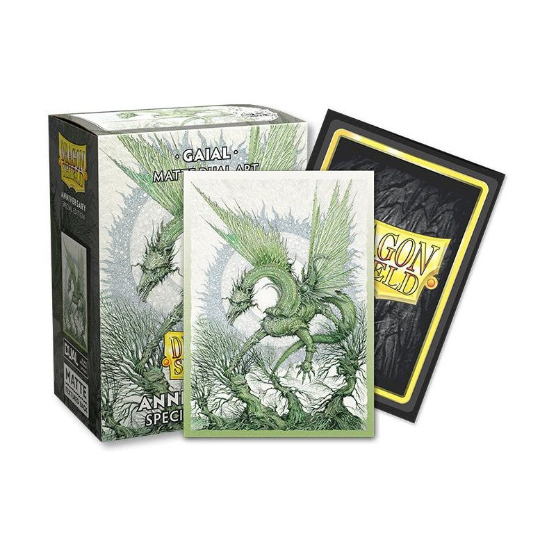 Dragon Shield Sleeves: Standard DUAL- Matte 'Gaial' Art Archive Reprint (100 ct.)-TCG-DRAGON SHIELD-Akibara Xpress
