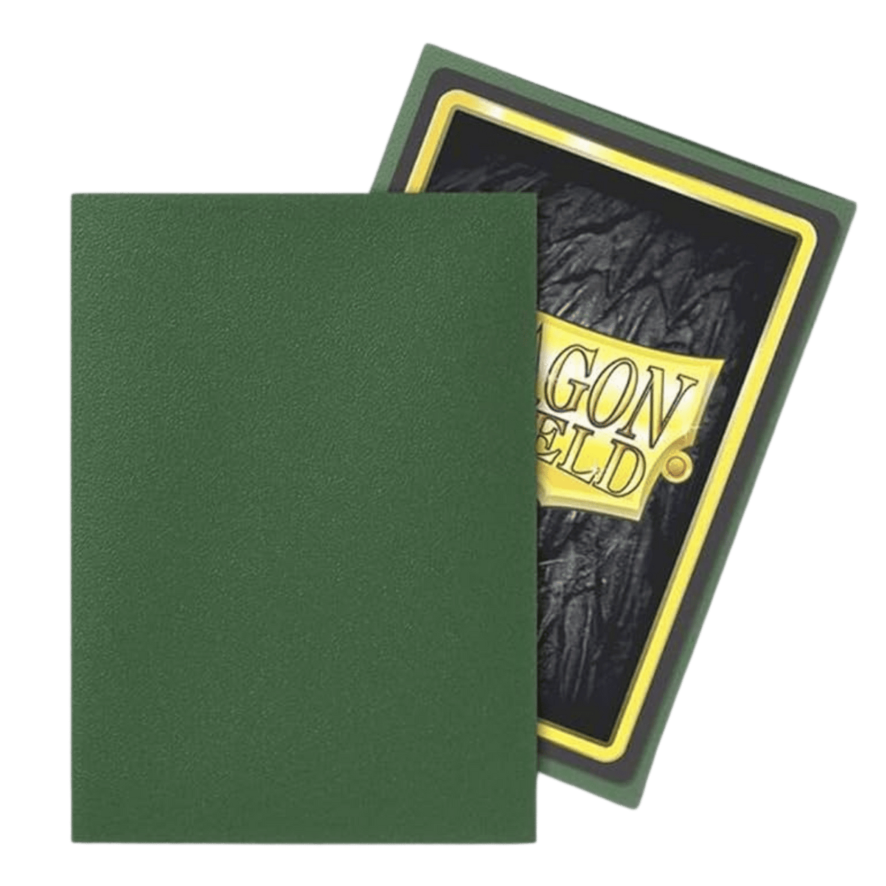 DRAGON SHIELD SLEEVES STANDARD- MATTE NON-GLARE FOREST GREEN (100 CT.)-TCG-DRAGON SHIELD-Akibara Xpress