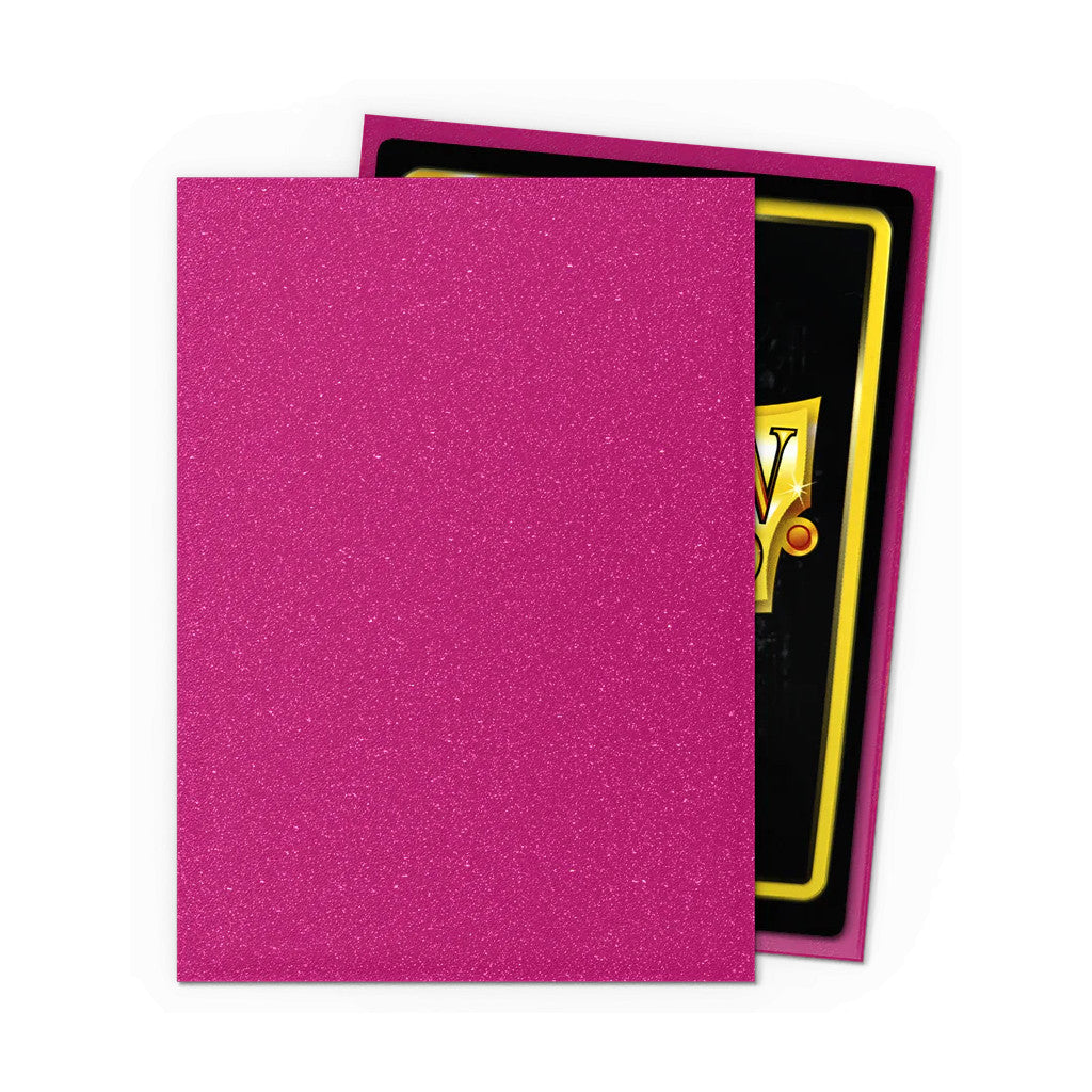 DRAGON SHIELD SLEEVES STANDARD MATTE SPARKLES PINK SAPPHIRE (100 CT)-TCG-DRAGON SHIELD-Akibara Xpress