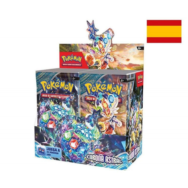 POKEMON TCG STELLAR CROWN BOOSTER DISPLAY ESPANOL