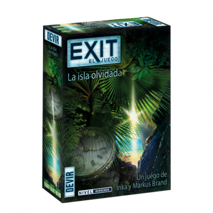 EXIT 05 LA ISLA OLVIDADA NIVEL AVANZADO-Juegos De Mesa-Juegos de Mesa-Akibara Xpress