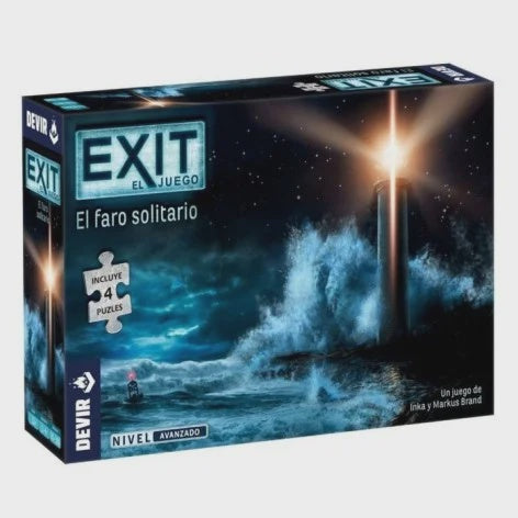 EXIT Puzzle 02 - El Faro Solitario - Nivel: Avanzado-Juegos De Mesa-Juegos de Mesa-Akibara Xpress