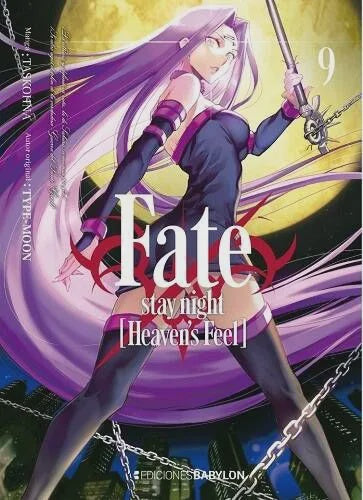 FATE/STAY NIGHT: HEAVEN´S FEEL - 9 EUROPA-Mangas Españoles-EDICIONES BABYLON-Akibara Xpress