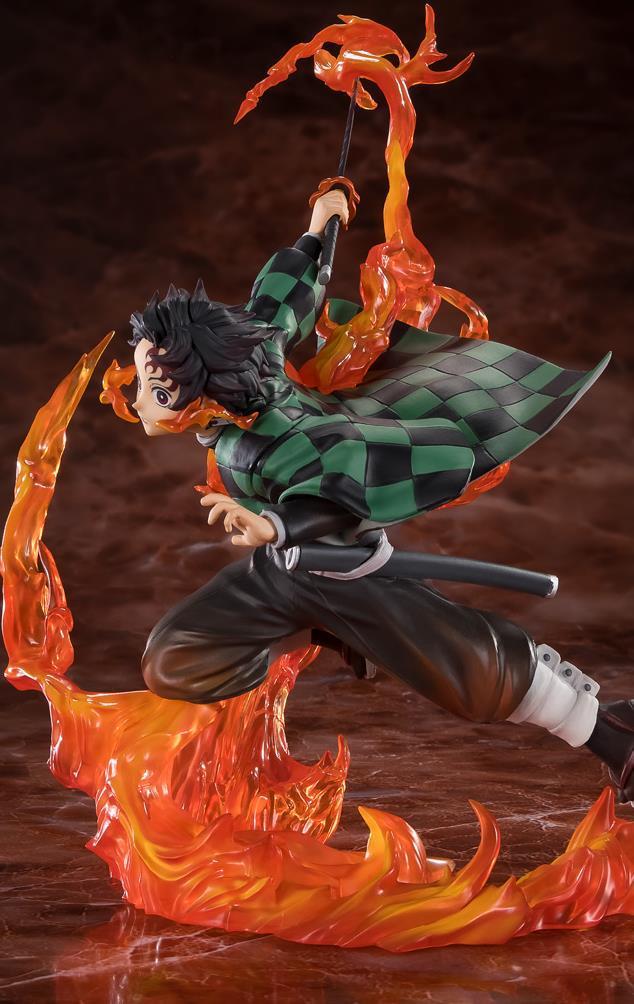 FIGUARTS ZERO TANJIRO KAMADO RENGOKU'S SWORD GUARD VER.-Figuras-BANDAI-Akibara Xpress
