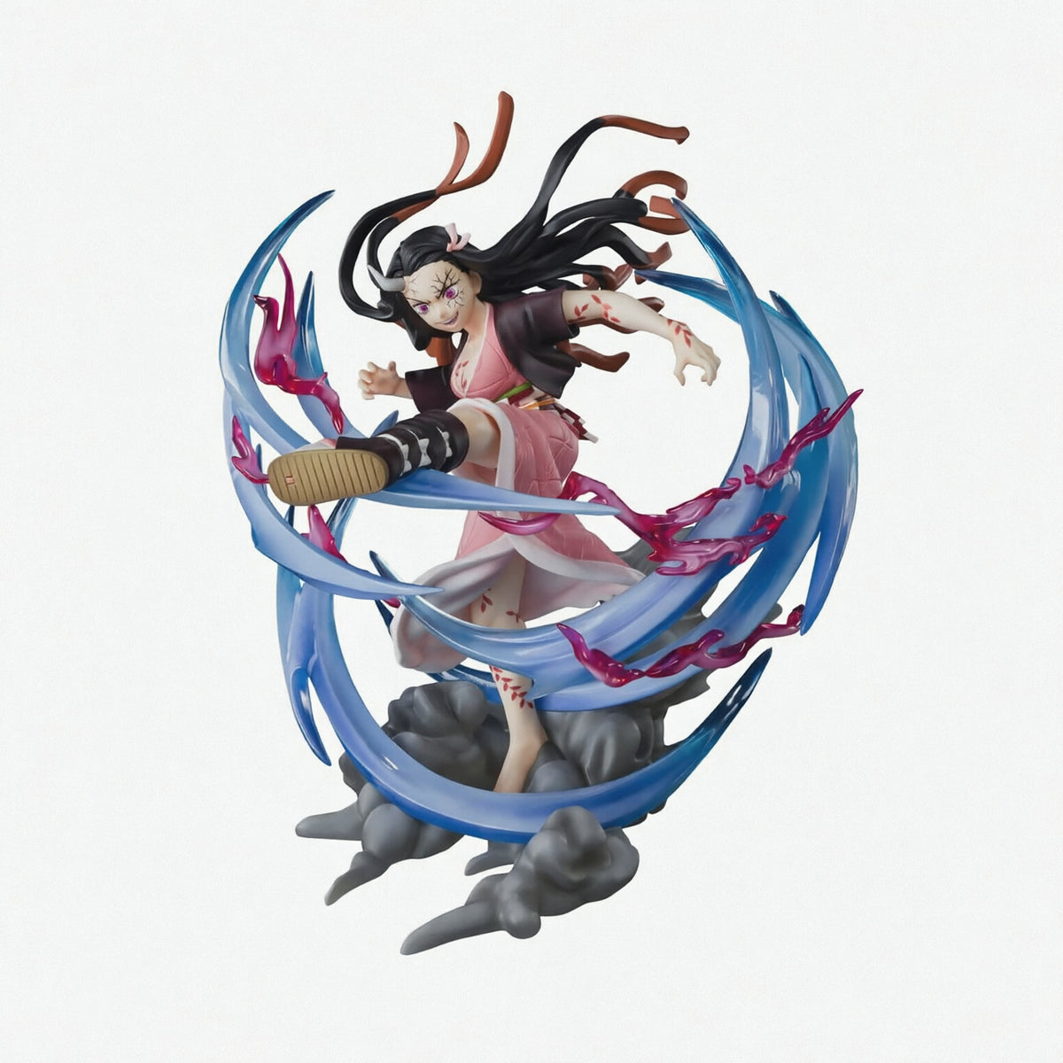 FiguartsZERO Nezuko Kamado Demon Form Advancing Ver.-Figuras-BANDAI-Akibara Xpress