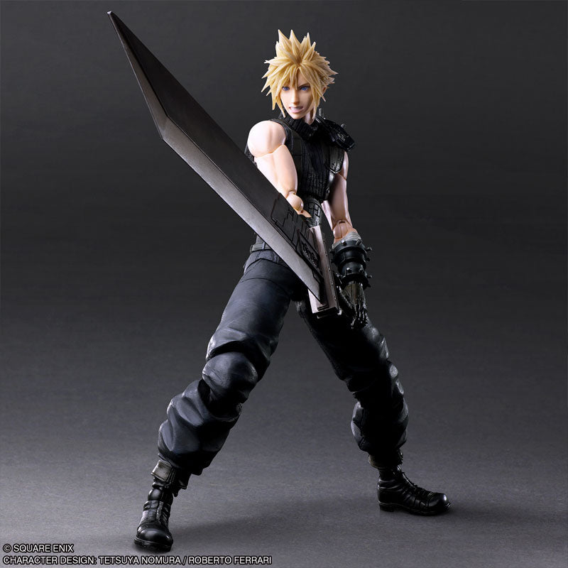 FINAL FANTASY VII REBIRTH PLAY ARTS KAI ACTION FIGURE - CLOUD STRIFE-Figuras-SQUARE ENIX-Akibara Xpress
