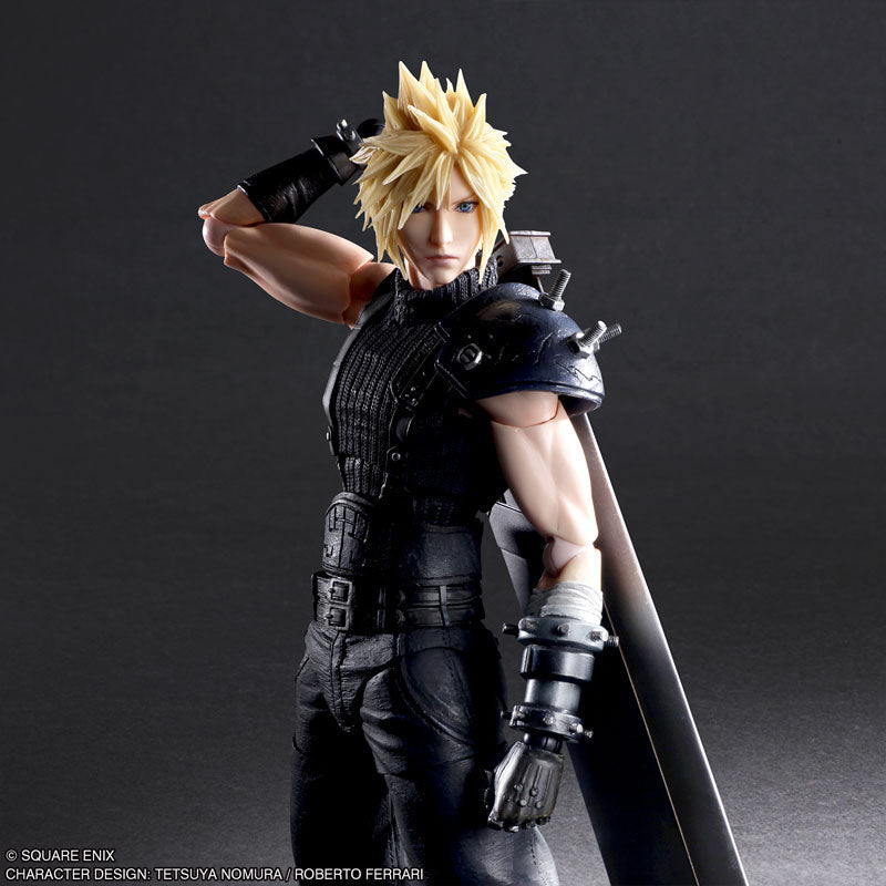 FINAL FANTASY VII REBIRTH PLAY ARTS KAI ACTION FIGURE - CLOUD STRIFE-Figuras-SQUARE ENIX-Akibara Xpress