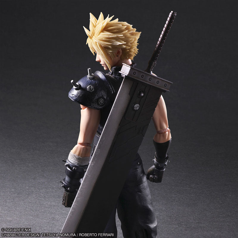 FINAL FANTASY VII REBIRTH PLAY ARTS KAI ACTION FIGURE - CLOUD STRIFE-Figuras-SQUARE ENIX-Akibara Xpress