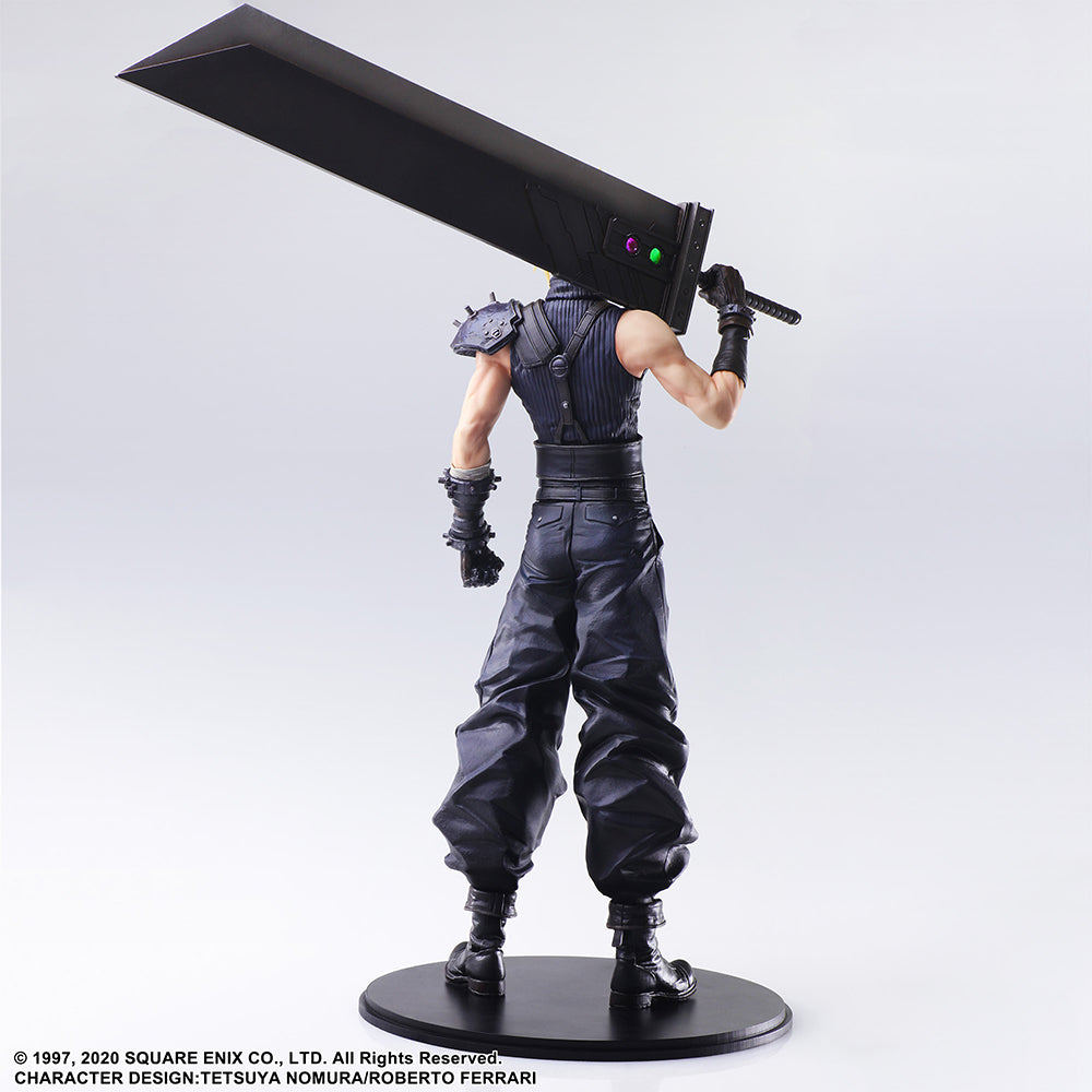 FINAL FANTASY VII REMAKE STATIC ARTS CLOUD STRIFE-Figuras-SQUARE ENIX-Akibara Xpress