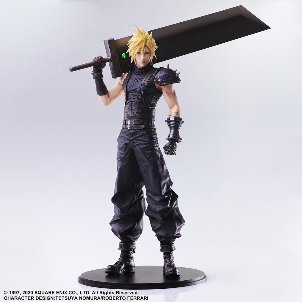 FINAL FANTASY VII REMAKE STATIC ARTS CLOUD STRIFE-Figuras-SQUARE ENIX-Akibara Xpress