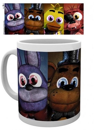 FIVE NIGHTS AT FREDDY'S - Mug - 320 ml - Faces-Tazas-ABYSTYLE-Akibara Xpress