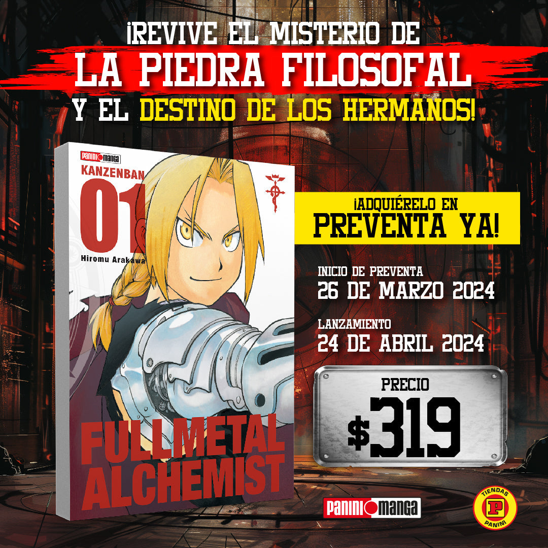 FULL METAL ALCHEMIST LUX EDITION N.1-Mangas Panini-PANINI-Akibara Xpress