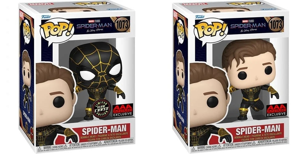 Funko Spider Man 1073 AAA Anime Exclusive & CHASE-Funko Pop-FUNKO POP-Akibara Xpress