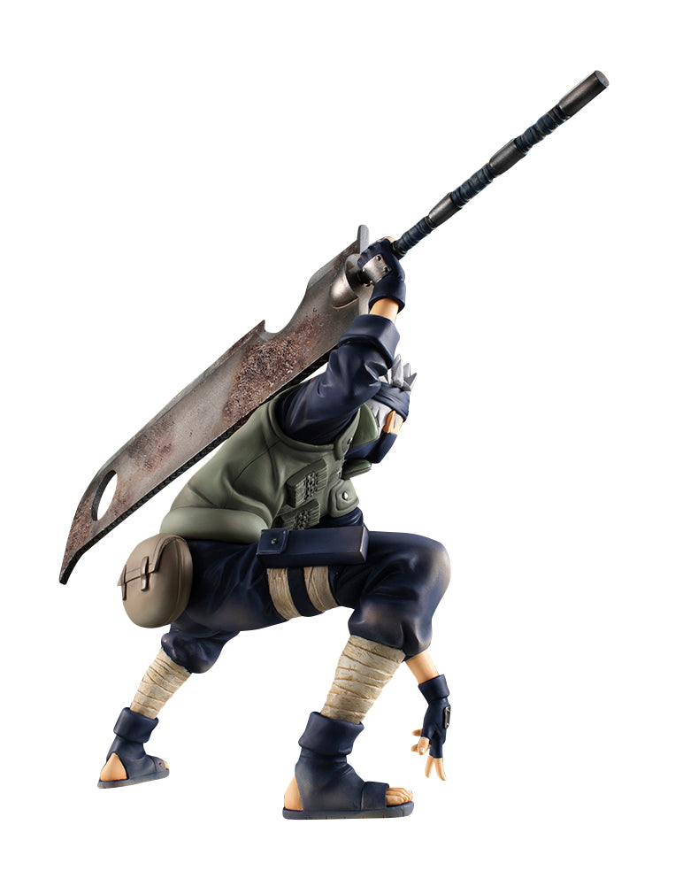 G.E.M. SERIES NARUTO SHIPPUDEN KAKASHI HATAKE GREAT NINJA WAR VER.15TH ANNIVERSARY-Figuras-MEGAHOUSE-Akibara Xpress