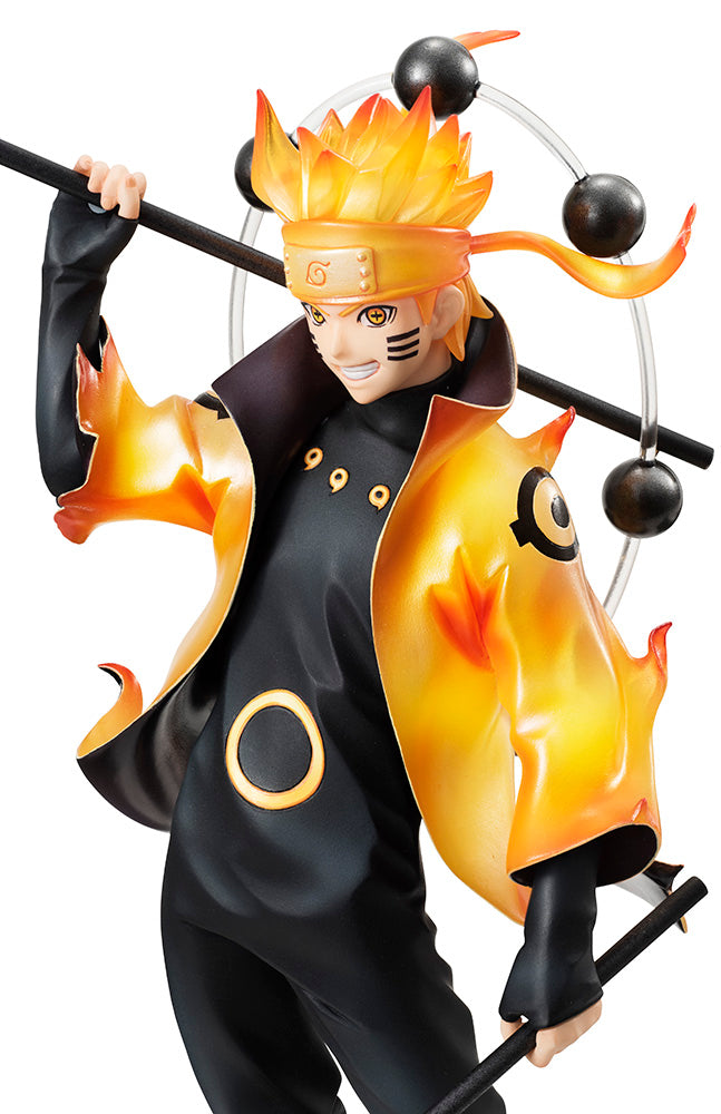 G.E.M. SERIES NARUTO SHIPPUDEN NARUTO UZUMAKI SIX PATHS SAGE MODE G.E.M.15TH ANNIVERSARY VER.-Figuras-MEGAHOUSE-Akibara Xpress
