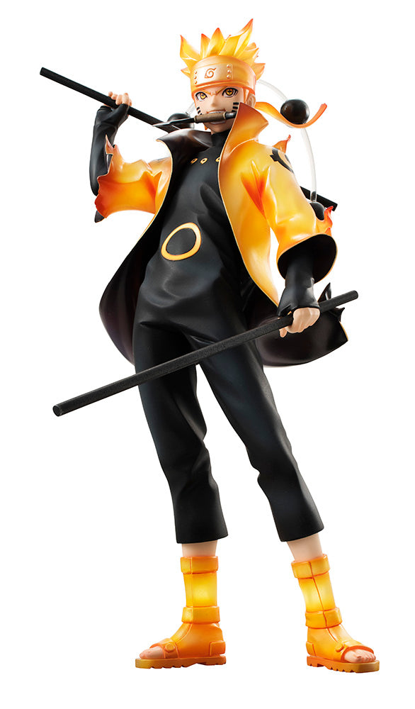 G.E.M. SERIES NARUTO SHIPPUDEN NARUTO UZUMAKI SIX PATHS SAGE MODE G.E.M.15TH ANNIVERSARY VER.-Figuras-MEGAHOUSE-Akibara Xpress