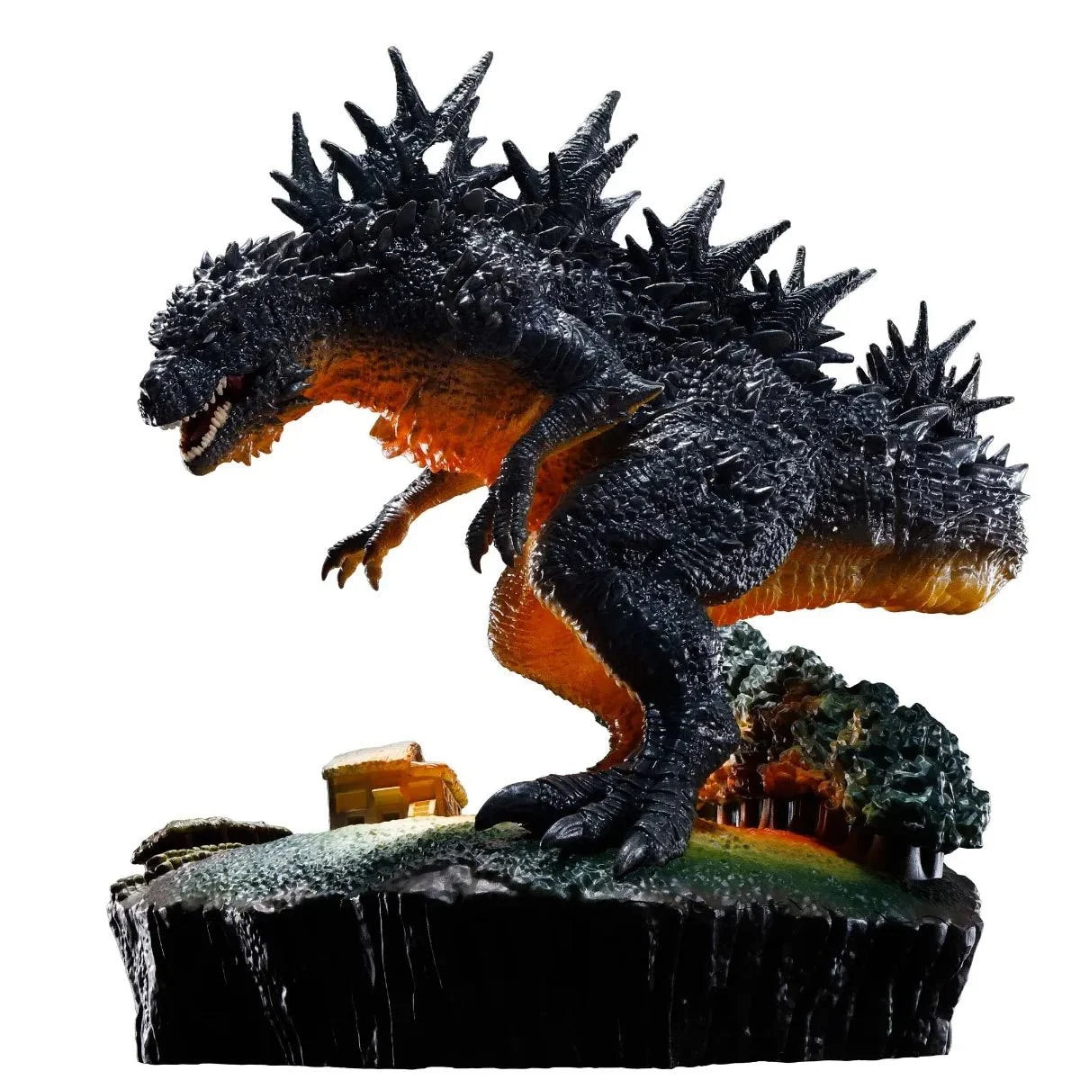GODZILLA -1.0 FROM 0 TO -1 PETITRAMA EX STATUE-Figuras-MEGAHOUSE-Akibara Xpress