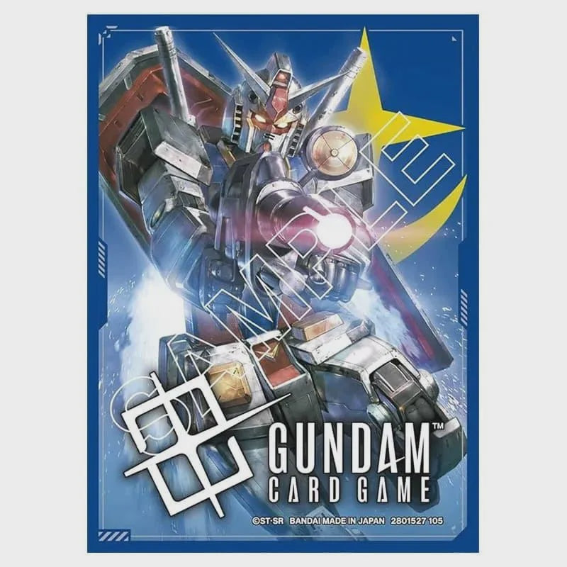 GUNDAM TCG OFFICIAL SLEEVES EFSF-TCG-Juegos de Mesa-Akibara Xpress